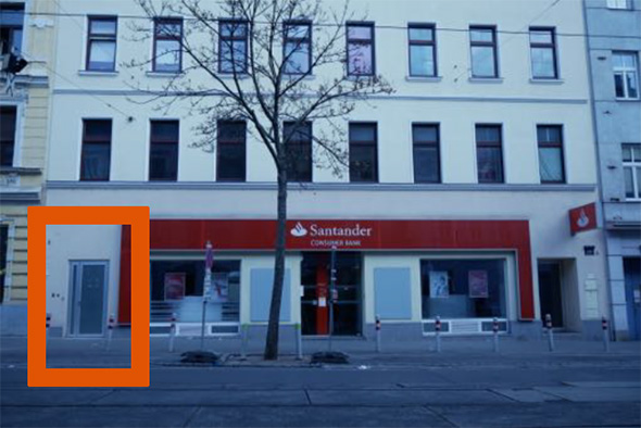 Zugang zum Self-Storage in der Schweglerstrasse